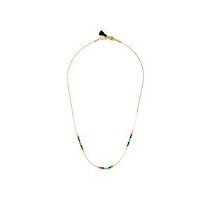 14K Gold Plated New Mexico Seed Bead Necklace Amano Studio